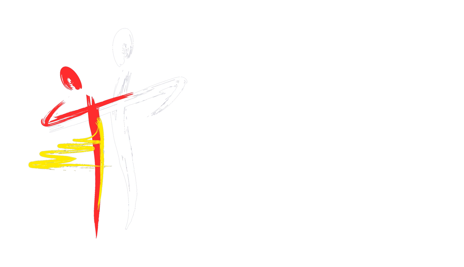 Panel-free horizontal logo with equal surrounding space on a dark background